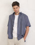 RADEN SHORT SLEEVE SHIRT (NAVY BLUE)